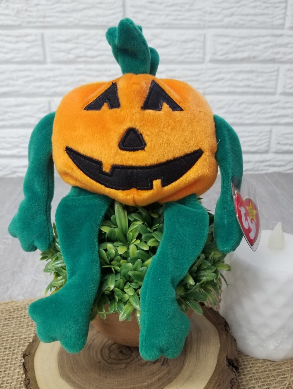 Vintage Pumkin ty Beanie Baby